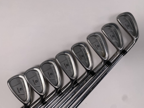 TaylorMade 320 Iron Set 3-PW Rifle Precision R-80 Regular RH Midsize Grips +1/2", 1 of 12