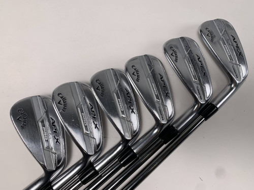 Callaway Apex Pro 21 Iron Set 5-PW Catalyst 6.0 100g Stiff Graphite RH +1/2", 1 of 12