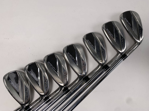 TaylorMade Stealth Iron Set 5-PW+GW KBS Max MT 85g Regular Steel Mens RH -1'', 1 of 12