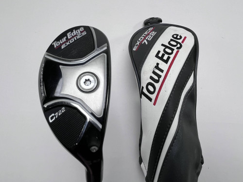 Tour Edge Exotics C722 5 Hybrid 23* Fujikura Ventus Blue 6-A Senior RH HC, 1 of 12