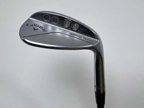 Callaway Jaws Raw Chrome Wedge 60* 12 Bounce W-Grind Vista Pro Stiff Graphite RH, 1 of 12