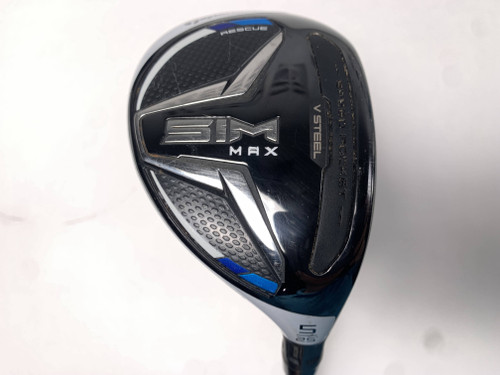 TaylorMade SIM MAX 5 Hybrid 25* Fujikura Ventus Blue 5A Senior Graphite Mens RH, 1 of 12