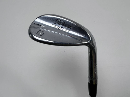 Titleist Vokey SM6 Tour Chrome Wedge 58* 8 Bounce M-Grind Wedge Steel Mens RH, 1 of 12