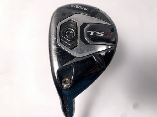 LEFTY Titleist TS2 3 Hybrid 19* Project X Even Flow 6.0 90g Stiff LH DENT, 1 of 12