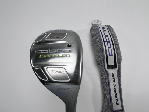 Cobra Baffler T-Rail Womens 3 Hybrid 22* Graphite Design 50g Ladies RH HC, 1 of 12