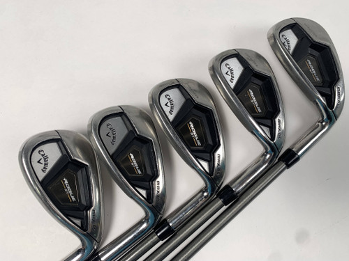 Callaway Rogue ST Max OS Iron Set 7-PW+GW AeroTech SteelFiber FC90 F3 Regular RH, 1 of 12