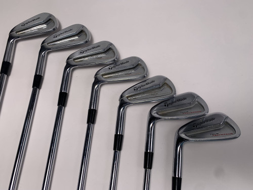 LEFTY TaylorMade Tour Preferred MC 2014 Iron Set 3-9 KBS Tour Stiff Steel LH, 1 of 12