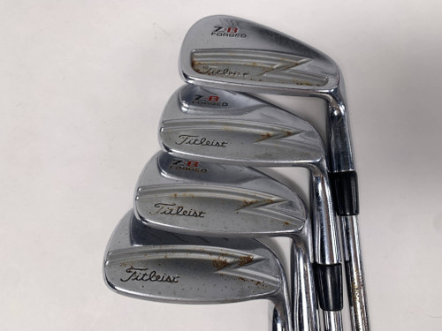 Titleist ZB Forged Iron Set 7-PW True Temper Dynamic Gold R300 Regular Mens RH, 1 of 12