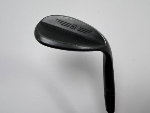 Titleist Vokey SM9 Jet Black Lob Wedge LW 58* 12 Bounce D-Grind Wedge RH, 1 of 12