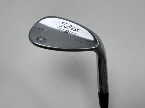 Titleist Vokey SM6 Tour Chrome Sand Wedge SW 56* 10 Bounce S-Grind Wedge RH, 1 of 12