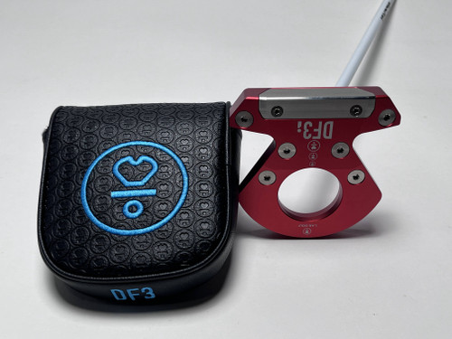 L.A.B. Golf DF3i Red Putter 35" 69* ACCRA Mens RH HC MINT, 1 of 12
