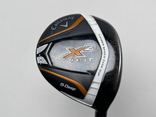 Callaway X2 Hot Deep 5 Deep Pro Fairway Wood 18.5* Tour ATX 3.7 75g Stiff RH, 1 of 12