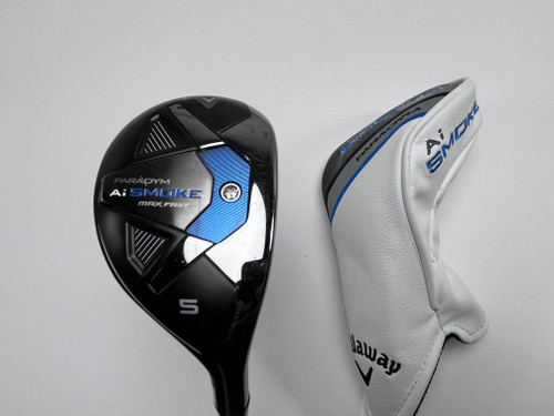 Callaway Paradym Ai Smoke Max Fast 5 Hybrid 24* Eldio 40g Ladies  RH HC, 1 of 12