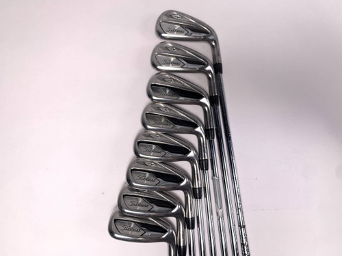 Titleist 718 AP1 Iron Set 4-PW+GW True Temper AMT Red S300 Stiff RH READ, 1 of 12