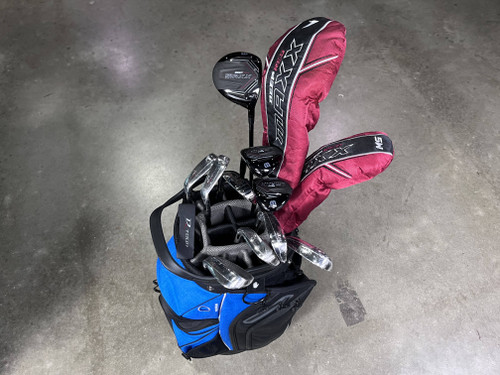 Wilson Deep Red MAXX Club Set Driver 3W 5W 3H-4H-5-PW+SW Putter Graphite RH BAG, 1 of 12