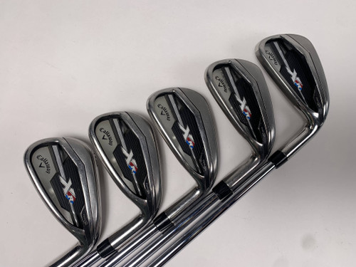 Callaway XR Iron Set 5-9 True Temper Speed Step 80 Regular Steel Mens RH, 1 of 12