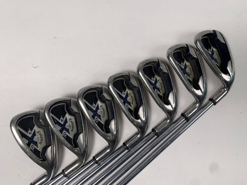 Callaway X-20 Iron Set 4-PW Regular Steel Mens RH, 1 of 12