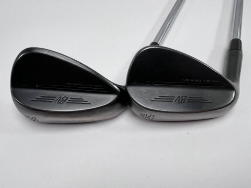 LEFTY Titleist Vokey SM9 Jet Black Wedge Set 52* 12 | 56* 10 Wedge LH, 1 of 12