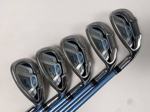 Cobra S2 Max Iron Set 7-PW+SW Aldila DVS-HL Ladies RH Undersize Grips, 1 of 12