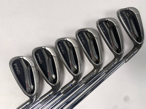 Ping G25 Iron Set 5-PW Blue Dot 1* Up CFS Stiff Steel Mens RH, 1 of 12