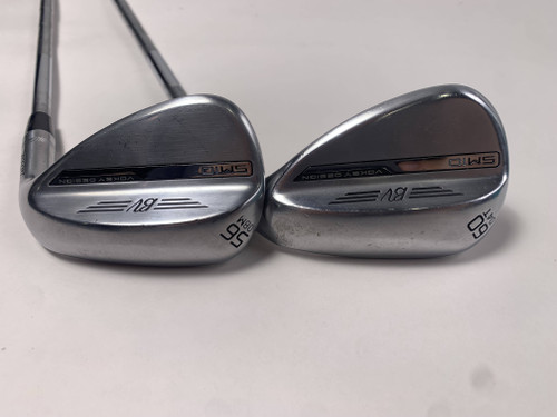 Titleist Vokey SM10 Tour Chrome Wedge Set 56* 8 | 60* 4 SM10 Wedge Steel Mens RH, 1 of 12