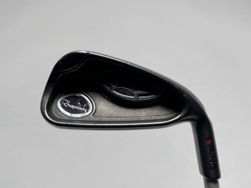 Ping Rhapsody Single 6 Iron Red Dot 1* Flat ULT 129 Ultra Light Ladies RH, 1 of 12