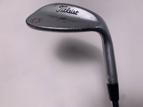 Titleist Vokey Spin Milled Chrome 2009 Lob Wedge LW 58* 8 Bounce Wedge RH, 1 of 12