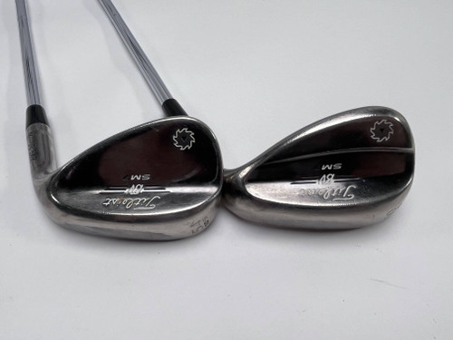 Titleist Vokey SM7 Brushed Steel Wedge Set 54* 10 | 60* 10 Wedge Steel Mens RH, 1 of 12