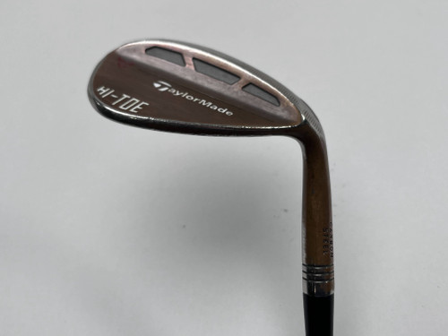 TaylorMade Milled Grind HI-TOE Lob Wedge LW 64* AMT S300 Black Stiff RH, 1 of 12