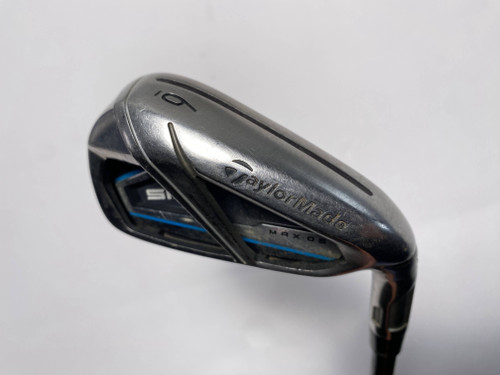 TaylorMade SIM MAX OS Single 6 Iron KBS Max Iron 65 Regular Graphite Mens RH, 1 of 12