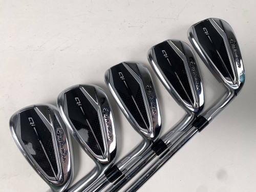 TaylorMade Qi Iron Set 5-PW KBS Max MT 85g Regular Steel Mens RH No 8 iron, 1 of 12