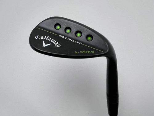 Callaway MD3 Milled Black S-Grind Lob Wedge LW 60* 9S Precision 6.5 XStiff RH, 1 of 12