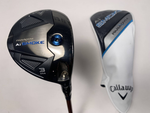 Callaway Paradym Ai Smoke TD 3 Fairway Wood 15* Aldila NVS Orange Senior RH HC, 1 of 12