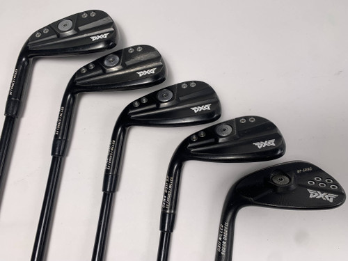 LEFTY PXG 0311 XP GEN4 Xtreme Dark Iron Set 8-PW+AW+GW Sixty 5.5 Reg LH +1'', 1 of 12