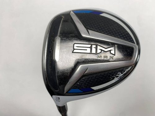 TaylorMade SIM MAX 3 Fairway Wood 15* Aldila Rogue 110 MSi 60g Stiff LH, 1 of 12