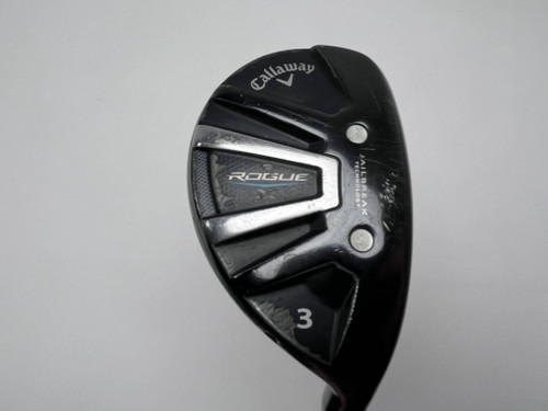 Callaway Rogue X 3 Hybrid 18* Aldila Synergy 60g Regular Graphite Mens RH, 1 of 12