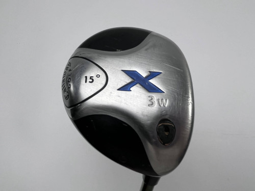 Callaway X 3 Fairway Wood 15* Aldila NV Green 65g Stiff Graphite Mens RH, 1 of 12