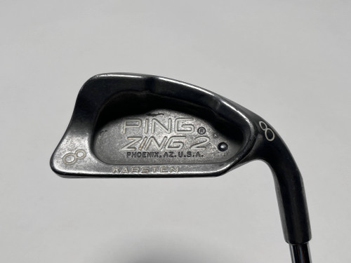 Ping Zing 2 Single 8 Iron Black Dot Karsten JZ Stiff Steel Mens RH, 1 of 12