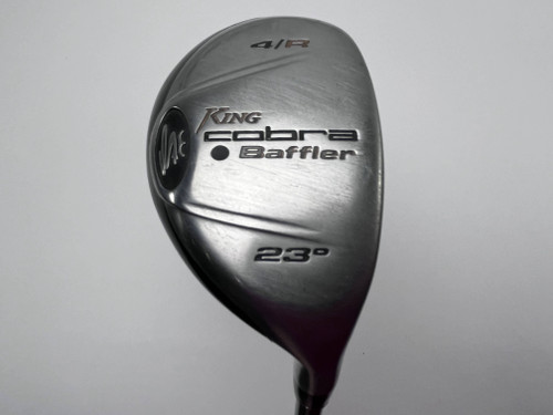 Cobra Baffler 2005 4 Hybrid 23* Aldila NV HL 65g Regular Graphite Mens RH, 1 of 12