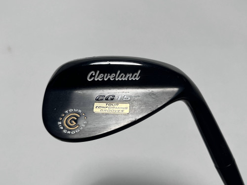 Cleveland CG15 Black Pearl Wedge 52* 10 Bounce Traction Wedge Steel Mens RH, 1 of 12