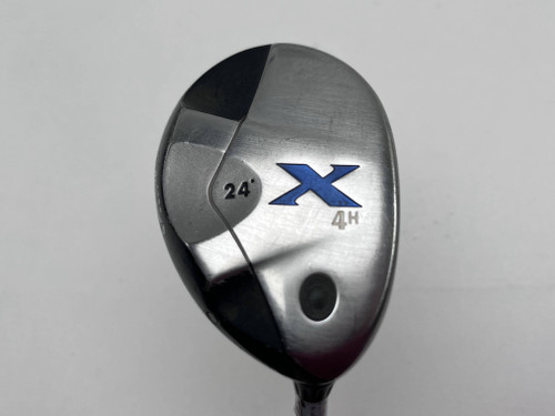 Callaway X 4 Hybrid 24* 80g Stiff Graphite Mens RH, 1 of 12
