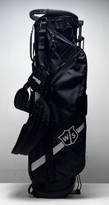 Wilson Quiver Stand Bag Black 4-Way Divide Dual Strap Golf Bag, 1 of 12