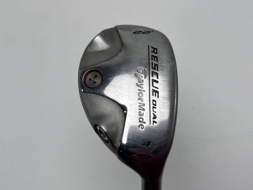 TaylorMade Rescue Dual 4 Hybrid 22* 65g Regular Graphite Mens RH, 1 of 12