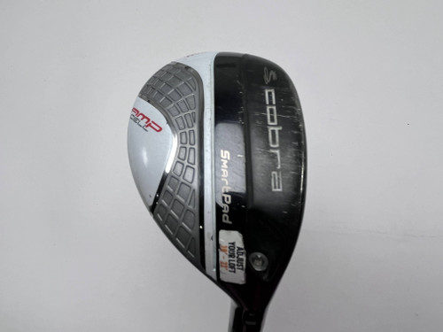 Cobra AMP Cell Silver 3-4 Hybrid Accra Dymatch 2.0 M3 Regular RH Midsize Grip, 1 of 12