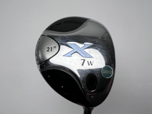 Callaway X 7 Fairway Wood 21* Fujikura Gems UltraLight 55g Ladies RH, 1 of 12