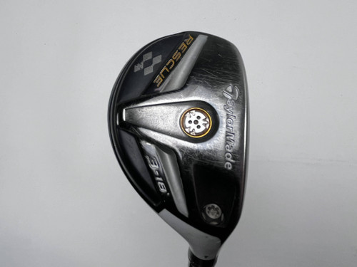 TaylorMade Rescue 11 3 Hybrid 18* Aldila RIP 65g Stiff Graphite Mens RH, 1 of 12