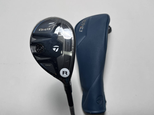 TaylorMade Qi4D Max Rescue 4 Hybrid 23* KBS Reax 50g Regular Graphite RH HC NEW, 1 of 12