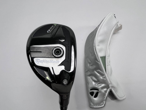TaylorMade Qi35 Rescue 3 Hybrid 19* Kai'li Blue 85g Stiff Graphite Mens RH HC, 1 of 12