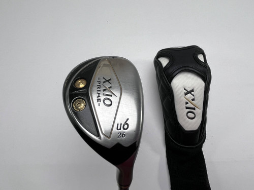 XXIO Prime 8 6 Hybrid 26* SP-800 Flex 4212 48g Stiff Regular RH HC, 1 of 12
