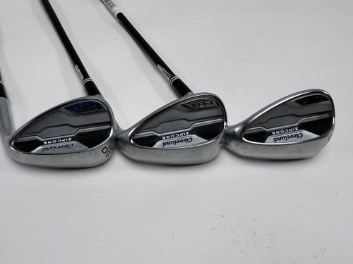 Cleveland CBX Zipcore Wedge Set 50*11 | 54*12 | 58*10 Catalyst Black Spinner RH, 1 of 12